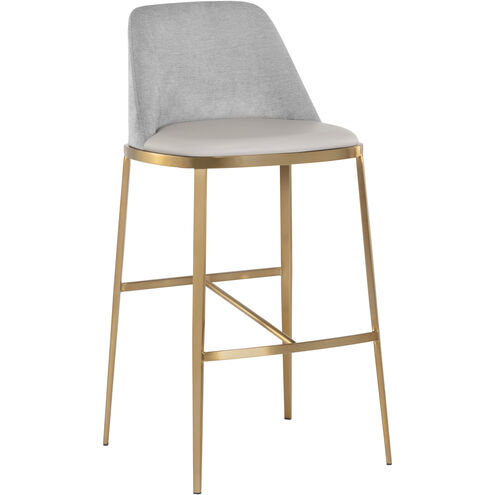 Dover 40 inch Napa Stone / Polo Club Stone Barstool